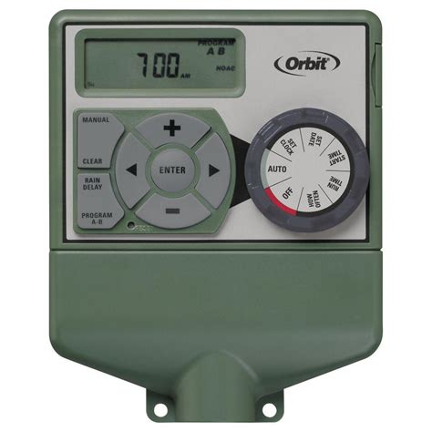 orbit sprinkler timer manual 4 station|orbit 4 station sprinkler system manual.